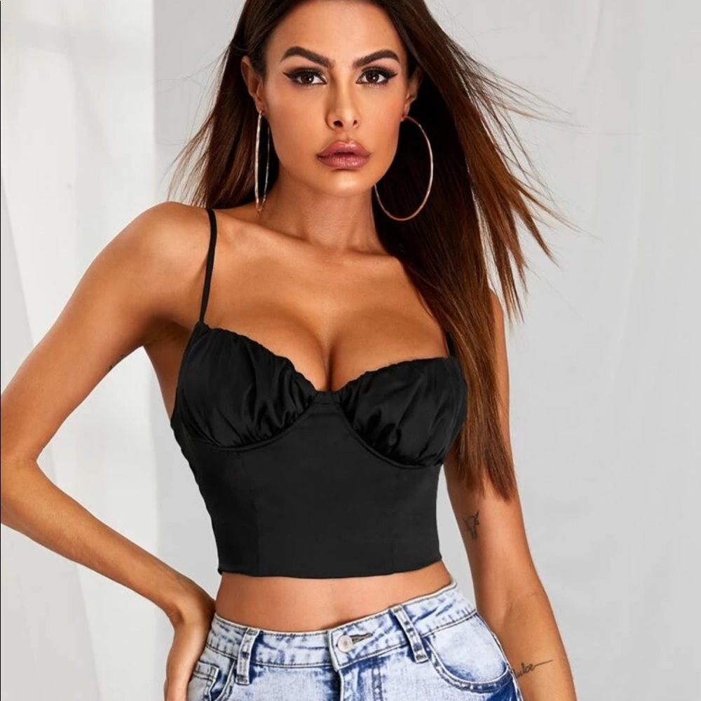 Shein Black Top